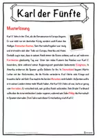 Vorschau - Unterrichtsreihen - Karl der Fünfte Lückentext mit Wortspeicher Hörverstehen und Suchsel - Seite 2