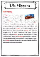 Vorschau - Unterrichtsreihen - Die Flippers Lückentext mit Wortspeicher Hörverstehen und Suchsel - Seite 2