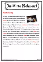 Vorschau - Unterrichtsreihen - Die Mitte (Schweiz) Lückentext mit Wortspeicher Hörverstehen und Suchsel - Seite 2