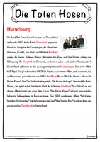 Vorschau - Unterrichtsreihen - Die Toten Hosen Lückentext mit Wortspeicher Hörverstehen und Suchsel - Seite 2