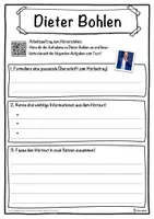 Vorschau - Unterrichtsreihen - Dieter Bohlen Lückentext mit Wortspeicher Hörverstehen und Suchsel - Seite 3