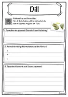 Vorschau - Unterrichtsreihen - Dill Lückentext mit Wortspeicher Hörverstehen und Suchsel - Seite 3