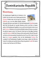Vorschau - Unterrichtsreihen - Dominikanische Republik Lückentext mit Wortspeicher Hörverstehen und Suchsel - Seite 2