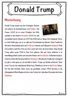 Vorschau - Unterrichtsreihen - Donald Trump Lückentext mit Wortspeicher Hörverstehen und Suchsel - Seite 2