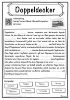 Vorschau - Unterrichtsreihen - Doppeldecker Lückentext mit Wortspeicher Hörverstehen und Suchsel - Seite 1