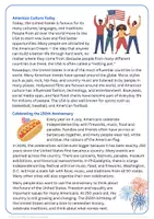 Vorschau - Arbeitsblätter - Reading Comprehension - The USA’s 250th Birthday - Seite 3
