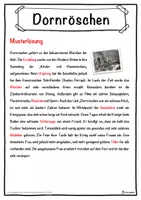 Vorschau - Unterrichtsreihen - Dornröschen Lückentext mit Wortspeicher Hörverstehen und Suchsel - Seite 2