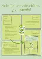 Vorschau - Arbeitsblätter - Schuljahresabschluss_Mojito español (Mme La Profe 2026) - Deckblatt