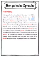 Vorschau - Unterrichtsreihen - Bengalische Sprache Lückentext mit Wortspeicher Hörverstehen und Suchsel - Seite 2