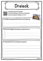 Vorschau - Unterrichtsreihen - Dreieck Lückentext mit Wortspeicher Hörverstehen und Suchsel - Seite 3