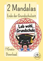 Vorschau - Mal- und Bastelvorlagen - Materialpaket Schuljahresende - Sommerferien Grundschule - Kunst und Reflexion zum Schuljahresende - Grundschule Kunst Klasse 2 und Kunst Klasse 3 - Seite 1