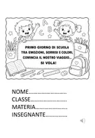 anteprima - Materiale di supporto/inclusione - QUADERNO classe prima (primi giorni e le vocali) - Pagina 3