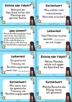 Vorschau - Quiz - Apartheid – 24 Quizkarten | Quiz | Geschichte, Menschenrechte & Südafrika - Seite 2
