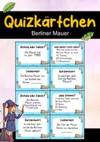 Vorschau - Arbeitsblätter - Berliner Mauer – Materialpaket | Wissenskartei, Lückentext & Quizkarten - Seite 1