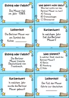 Vorschau - Quiz - Berliner Mauer – 24 Quizkarten | Quiz | Geschichte, Deutschland & Kalter Krieg - Seite 3