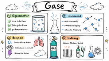 Vorschau - Arbeitsblätter - Arbeitsblatt zum Thema "Gas" + Onlineübung & MP3 + Infografiken - Seite 3