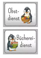 Vorschau - Poster - Pinguin Klasse: Klassendienste - Seite 3