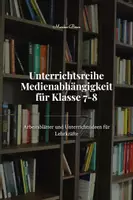 Vorschau - Unterrichtsreihen - Unterrichtsreihe Medienabhängigkeit für Klasse 7-8 + Material - Deckblatt
