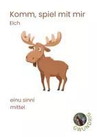 Vorschau - Unterrichtsreihen - Komm, spiel mit mir_Elch_einu sinni- mittel - Deckblatt