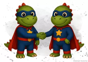 Vorschau - Bildkarten - Dinoklasse Klassenregeln Klassentier Dino - Seite 3