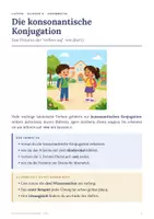 Vorschau - Arbeitsblätter - Konsonantische Konjugation Latein Kl - Seite 1