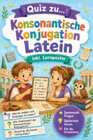 Vorschau - Arbeitsblätter - Konsonantische Konjugation Latein Kl - Deckblatt