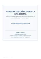 Vista previa - Unidades / Secuencias / Situaciones de Aprendizaje - Secuencia ALFIN e Inteligencia Artificial: 5 Clases y Rúbrica (3.º Ciclo y Secundaria) - página 1