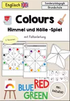Vorschau - Spiele - Farben Colours Himmel und Hölle Spiel - Englisch - Deckblatt