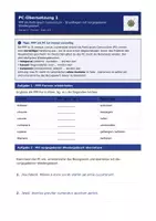 Vorschau - Arbeitsblätter - Übersetzungsübung PPP als PC Teil 1 - Deckblatt