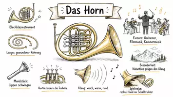 Vorschau - Arbeitsblätter - Arbeitsblatt "Horn" + Onlineübung & MP3 + Infografiken - Seite 2