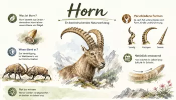 Vorschau - Arbeitsblätter - Arbeitsblatt "Horn" + Onlineübung & MP3 + Infografiken - Seite 1