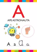 anteprima - Esercizi - Alfabeto completo - CAA e dattilologia + filastrocche + giochi - Pagina di copertina