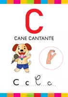 anteprima - Esercizi - Alfabeto completo - CAA e dattilologia + filastrocche + giochi - Pagina 3