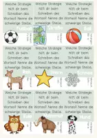 Vorschau - Aufgabenkarten - FRESCH Rechtschreibstrategien Stopp and Swap - Deckblatt