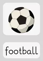 Vorschau - Poster - Flashcards "Football" (Englisch 3./4. Klasse) - Seite 1