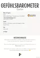 Vorschau - Bildkarten - Gefühlsbarometer für die Grundschule - Seite 1
