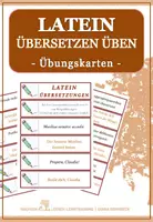 Vorschau - Aufgabenkarten - Latein: Übersetzungen - Übungskarten - Deckblatt