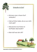 Vorschau - Aufgabenkarten - Aktivierungskarten Dorfleben Beschäftigung für Senioren - Seite 3