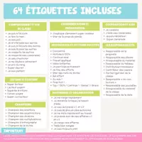 Aperçu - Affichage - Étiquettes pour Organiseur Brag Tags - Page 3