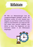 Vorschau - Aufgabenkarten - Buchstabeneinführung E - Buchstabe E - Blitzlesen E - Seite 1
