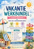 Voorbeeld - Vakantiewerkbundel MET differentiatie: niveau eerste leerjaar (groep 3) - Voorblad
