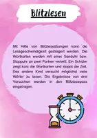 Vorschau - Aufgabenkarten - Buchstabeneinführung I - Buchstabe I - Blitzlesen I - Seite 1
