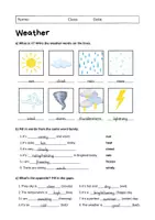 Vorschau - Arbeitsblätter - Weather: Vocabulary (English) - Seite 3