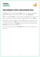 Vorschau - Arbeitsblätter - Wie trennt man Salz und Sand? - Trennverfahren - Protokoll + Arbeitsblätter - Seite 2