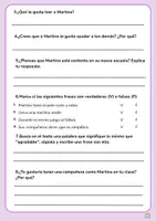 Vista previa - Hojas de trabajo - Comprensiones lectoras_La descripción - página 3