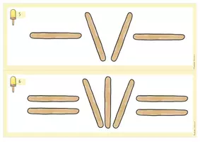 Vorschau - Aufgabenkarten - Muster legen Sommer 1./2. Klasse - Seite 3