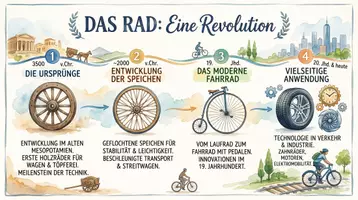 Vorschau - Arbeitsblätter - Arbeitsblatt "Rad" + Onlineübung & MP3 + Infografik - Seite 1