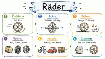 Vorschau - Arbeitsblätter - Arbeitsblatt "Rad" + Onlineübung & MP3 + Infografik - Seite 2