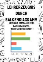 Vorschau - Arbeitsblätter - Lehrer*innen-Zeugnis durch Balkendiagramm (mehrfachdifferenziert) - Deckblatt