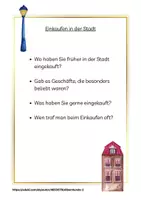 Vorschau - Aufgabenkarten - Aktivierungskarten Stadtleben Beschäftigung für Senioren - Seite 2